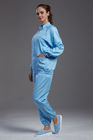 S-5XL Size Food Processing Clothing , Non Static Clothing Safety Garment